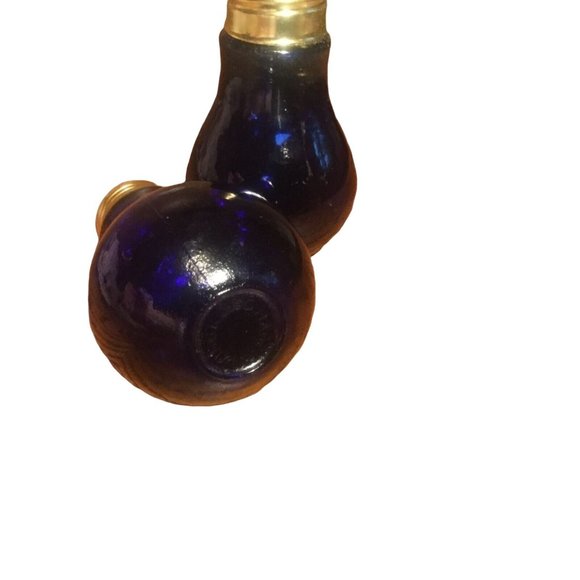 Blue Light Bulb Salt & Pepper Shaker Set - Picture 5 of 14